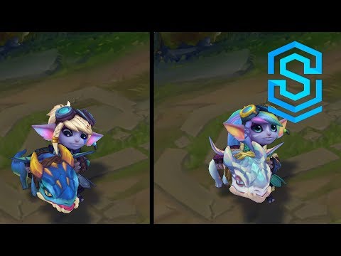 Dragon Trainer Tristana Chroma Skins