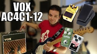 Video thumbnail for the Vox AC4C1-12 and FX Pedals by Landon Bailey