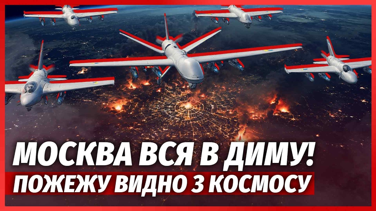 💥ЩОЙНО! 250 УДАРІВ ПО МОСКВІ. Собянін підняв ТРИВОГУ. Перебили МІСТ НА КРИМ. Б?