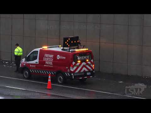 02-26-2020 Detroit, MI Heavy Snow - Closed Schools - Slick Travel