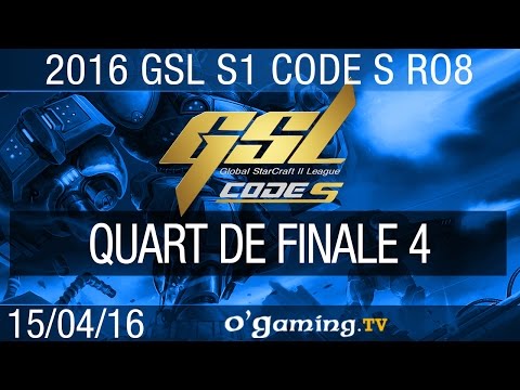 Quart de finale 4 - 2016 GSL S1 Code S - Ro8