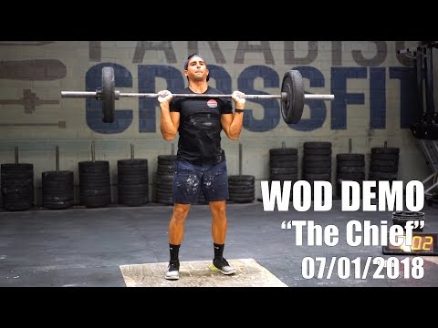 Wod Demo - The Chief (Paradiso CrossFit)