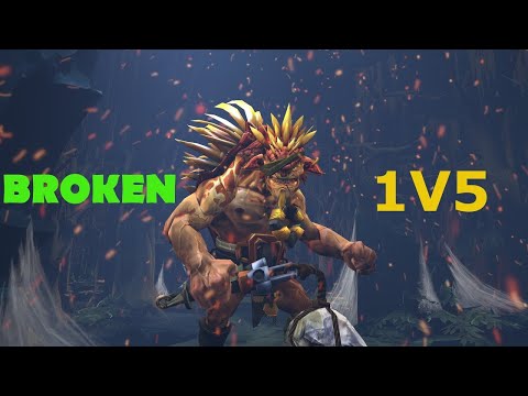 BRISTLE BACK ULTRA TANK 9k HP - DON'T TRY TO HIT ME -  Bristle Back Midlane Guide  - Dota 2 - 7.28c