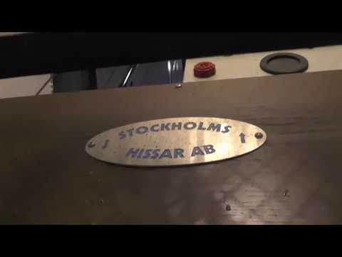 Stockholms Hissar mod. Gated traction elevator @ Repslagargatan 11, Stockholm