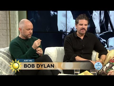Sigge Eklund & Tomas Andersson Wij om Dylans stil, språk, musik och ord - Nyhetsmorgon (TV4)