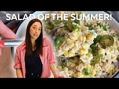 The Quick Street Corn Pasta Salad You'll Want to Eat With a Shovel! 🌽