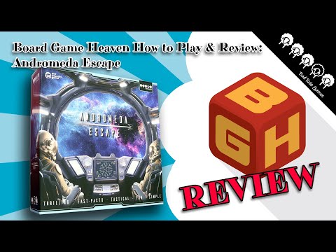 Board Game Heaven How To Play & Review 231: Andromeda Escape (Bad Rule Games)
