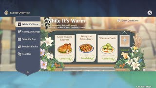 Genshin Impact Food Delivery Day 2 Challenge - No Monster Killing Needed