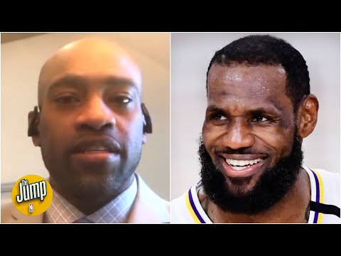 文斯-卡特站在勒布朗一邊，對2021年全明星賽的看法｜《跳躍》。 (Vince Carter sides with LeBron’s take on the 2021 All-Star Game | The Jump)