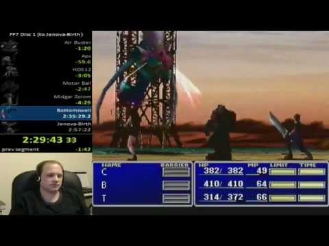 Final Fantasy VII Speedrun Blooper: Unlucky 7's