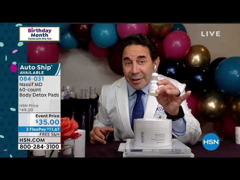 Nassif MD 60count Body Detox Pads