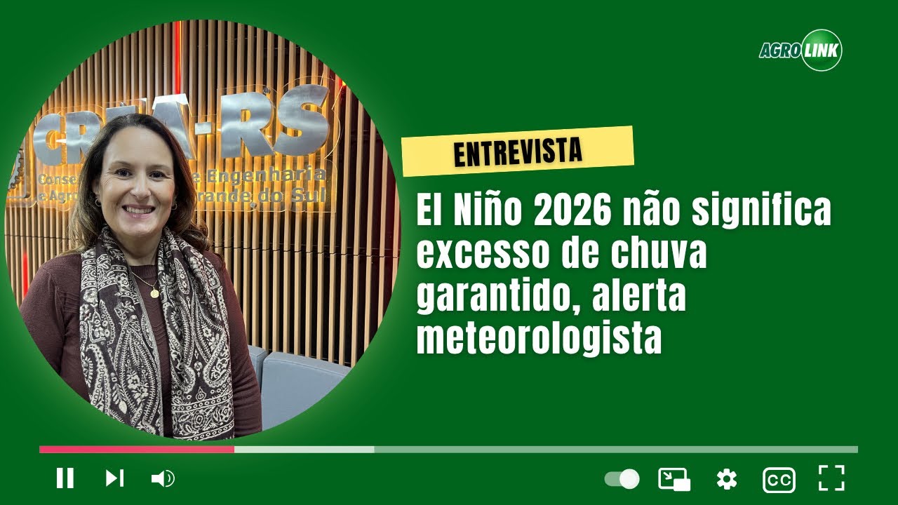 El Niño 2026 não significa excesso de chuva garantido, alerta meteorologista