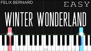 Winter Wonderland  EASY Piano Tutorial