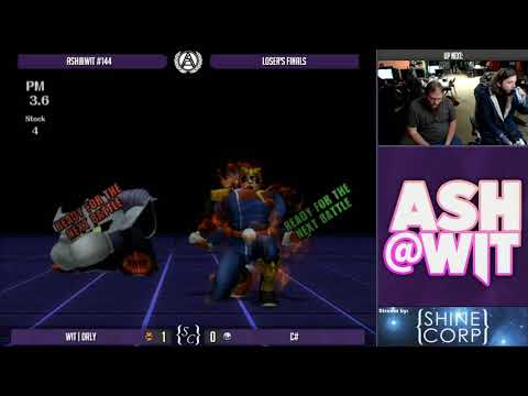 WIT | ORLY (Captain Falcon) vs C# (Metaknight) - ASH@WIT #144 Project M Loser's Finals
