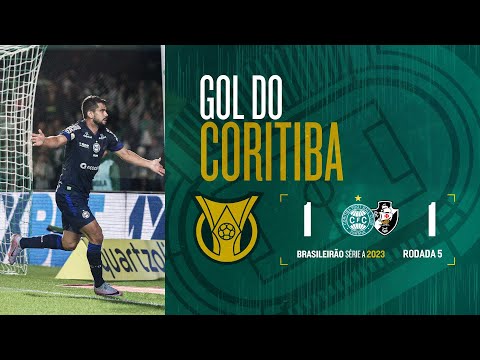 CORITIBA 1 X 1 VASCO | Brasileiro 2023 | Gol do Coritiba