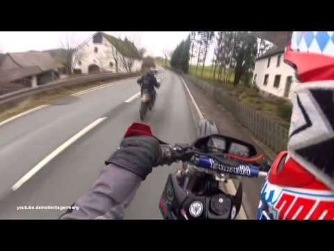 Yamaha DT 125 Crash