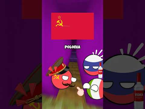 ¿Y si el blanco de las banderas fuera rojo? ⚪➡️🔴 #countryballs