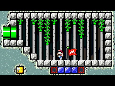 Super Mario Maker 2 🔧 The old Cave - Lite Kaizo 🔧 YouroTV