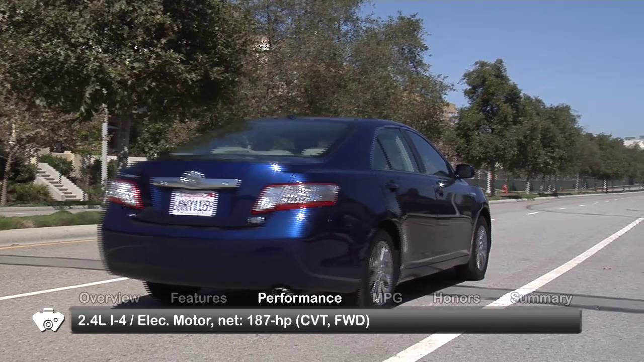 2010 Toyota Camry Hybrid Used Car Report