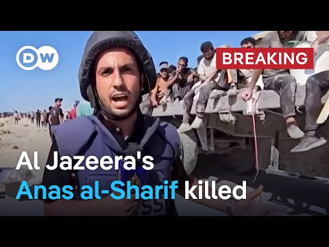 Israeli strike kills five Al Jazeera journalists in Gaza | DW News