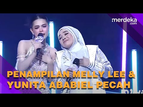 Penampilan Melly Lee dan Yunita Ababiel membawakan lagu "Gundah" Semua Juri Berjoget