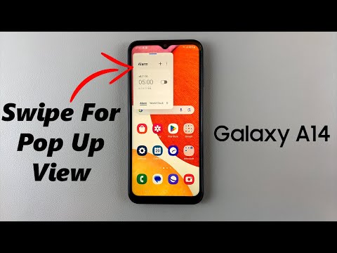 How To Enable / Disable Swipe For Pop Up View On Samsung Galaxy A14