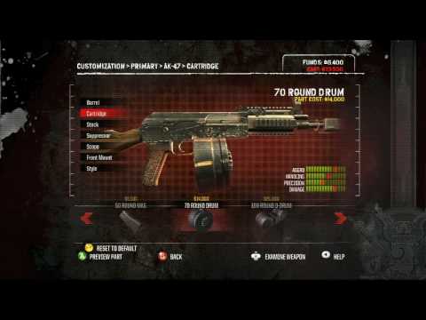 Army of Two: The 40th of Day - Weapon customisation Trailer [High Score]