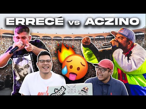 (Análisis y Reacción) ACZINO vs ERRECÉ 🔥😱🔥 (FMS Final Internacional) // Reacciones Clavando Todas.