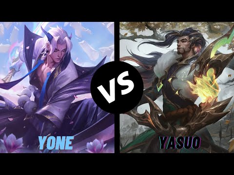 Yone vs Yasuo Mid lane | SILVER Gameplay (Normal)