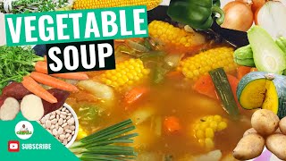 Vegetable Soup Recipe | How to make Vegetable Soup | Jamaican Vegetable Soup | Best Vegetable Soup