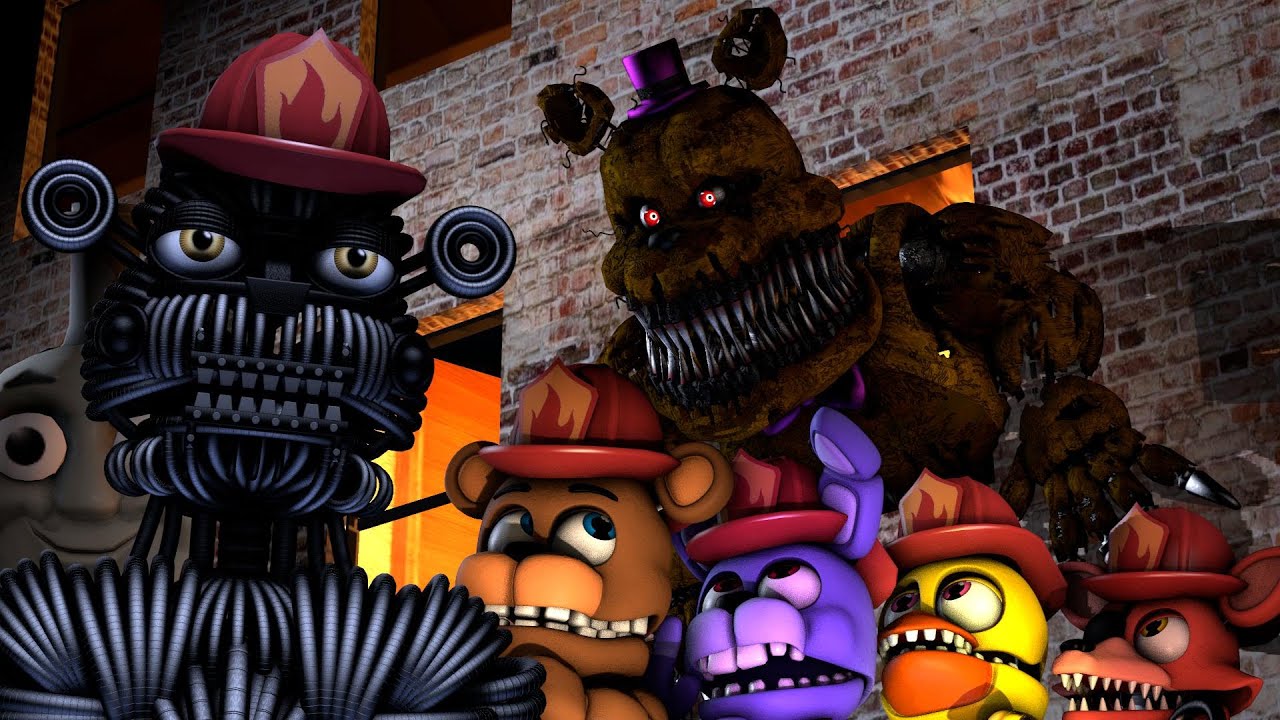 [FNAF/SFM] Firemen Freddy