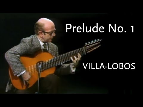 Prelude No. 1 • Villa-Lobos • Narciso Yepes