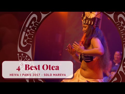 Mareva Bouchaux 4th Otea - Heiva i Paris 2017