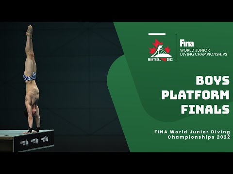 Плавание LIVE | Diving | FINAL | Boys (14-15 Years old) | Platform | World Junior Championships 2022