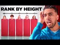 Ranking Strangers from Tallest to Shortest
