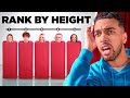 Ranking Strangers From Tallest To Shortest