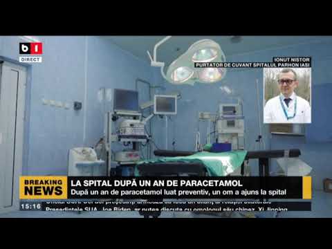 A AJUNS LA SPITAL DUPA UN AN DE LUAT PARACETAMOL PREVENTIV_Stiri B1_18 iunie 2021