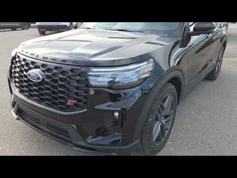 2026 Ford Explorer ST 4WD in Agate Black Metallic for sale at CSL Ford Sales in Cardston, AB