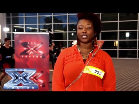 Yes, I Made It! Nefertiti Brown - THE X FACTOR USA 2013