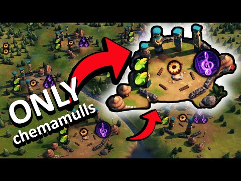 Starting the Snowball By Building ONLY Chemamulls To CRUSH Tourism In Civ 6 -  Lautaro Pt. 2