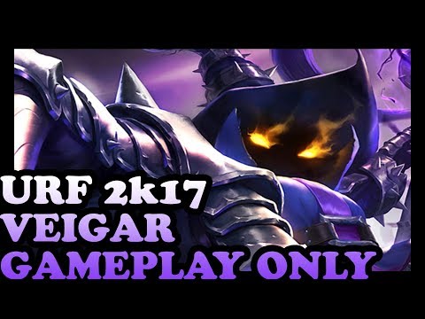 URF 2k17 VEIGAR - #017 - League of Legends - Gameplay Only