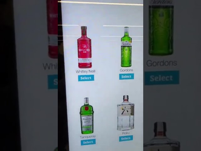 Asda prueba pantallas digitales para ofrecer mayor variedad de bebidas espirituosas