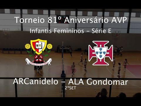 ARCanidelo - ALA Gondomar | 2ºSet | 12 Março 2023 | Torneio 81º Aniversário AVP Infantis Femininos