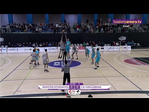 U18M - ESTUDIANTES vs. CB FUENLABRADA - Final Four Junior masc. FBMadrid  2019 (BasketCantera.TV)