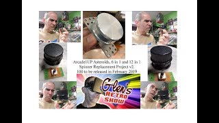 Arcade Spinner v2 for your Arcade1UP month of February release announced.