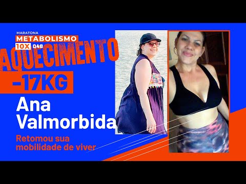 [ 4° LIVE AQUECIMENTO ] Os MENOS 17kg (agora 32Kg) da Ana! | Maratona Metabolismo 10X