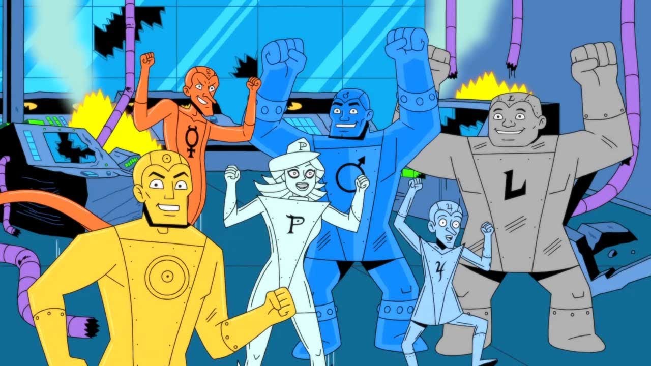 DC Nation - Metal Men - Will Magnus Constructs the Metal Men (full)