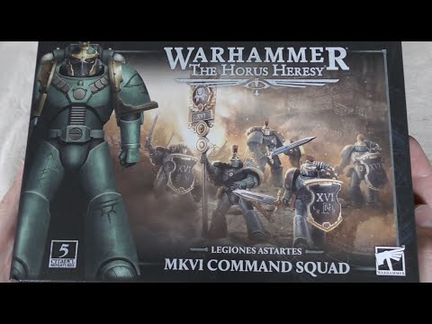 Legiones Astartes - Mk.VI Command Squad - Unboxing (HH)