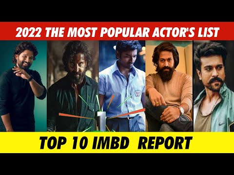 2022 Top 10 Most Popular Indian Actor's | IMBD Report | Trending Topics