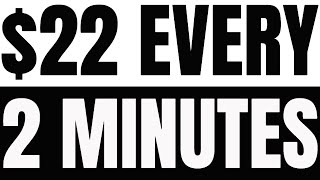EARN $22 EVERY 2 MINUTES JUST TYPING(FAST MAKE MONEY ONLINE SITE!)